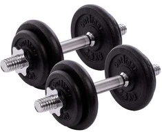 Outliner 20 kg ketaus hantelių rinkinys