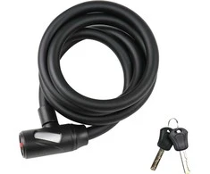 Dviračio spyna Outliner FSBYL, juoda, 1500 mm
