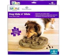 Nina Ottosen Nina Ottosson Hide N' Slide interaktyvus žaislas šunims, rudas