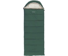 Outwell Camper Prime Žalias | Miegmaišis | 235 x 90 cm | Temperatūra nuo -15 iki 5 °C | Užtrauktukas dešinėje