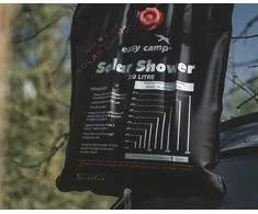 Nešiojamas saulės energija varomas dušas stovyklavimui „Easy Camp“ | 20 l