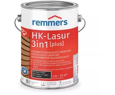 Lazūriniai dažai Remmers HK-Lasur 3in1 Pilkas-Protect [plus] Antracito pilkas FT20928 2,5 l
