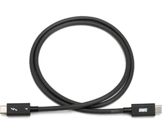 OWC Thunderbolt - USB-C kabelis 0,7 m juodas (OWCCBLT3PC0.7BP)
