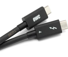 OWC Thunderbolt - USB-C kabelis 0,7 m juodas (OWCCBLT3PC0.7BP)
