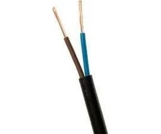 OWY 2X1,5mm2, 300/300V, juoda (OMYP2X1,5)