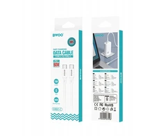BWOO Greitas 60 W kabelis X279C-L nuo C tipo iki C tipo ABS korpusas + TPE