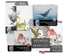 Hamelin Art Pad A4 Oxford MIX MEDIA 25 lapai