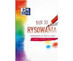 Oxford Braižybos blokas A4 20k balta 20 vienetų.