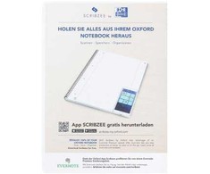 Oxford Oxford Collegeblock A4+220x295mm 80 Bl. Liniert Rand L