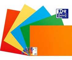 Oxford Karton A3 160g raudona (25) - (400150235)