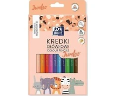 Hamelin Oxford Kids Jumbo pieštukų kreidelės 12 spalvų