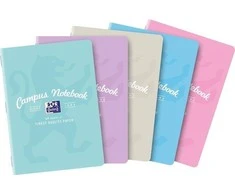Oxford Knyga A5 / 60K linija Campus Pastel (5vnt)