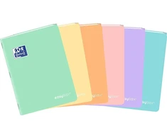 Oxford Notebook A4/60K tinklelis Easybook Pastel (8 vnt) OXFORD