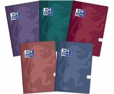 Oxford Notebook A4/80K grid Touch Trend (5 vnt) OXFORD