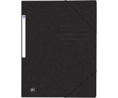 Oxford Oxford 400116306, Envelope folder, A4, Cardboard, Juodas, 200 sheets, 390 g/m²