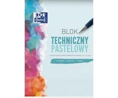 Oxford techninis blokas A4 / 10K 225G pastel- (20vnt.)