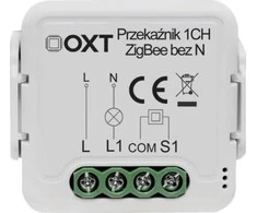 Tuya – vieno kanalo mini relė be N – ZigBee – Android/iOS programa – OXT SWTZ31