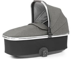 Babystyle Baby Style Oyster 3 - vežimėlio lopšys | pilkos spalvos su sidabrinėmis detalėmis