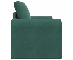 Sofa lova Tamsiai žalia 98 x 71 x 83 cm Aksomas