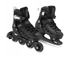 Pačiūžos - riedučiai Spokey 4ONE 944646, juodi, 34-38