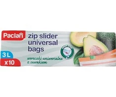 Maišeliai produktų šaldymui PACLAN, su užtrauktuku, 3 l,10vnt.