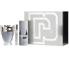 Set Paco Rabanne: Invictus Dezodorantas Purškiklis For Men, 150 ml + Invictus Eau De Toilette For Men, 100 ml + Invictus Eau De Toilette For Men, 10 ml