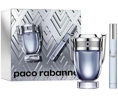 Paco Rabanne Invictus rinkinys tualetinio vandens purškiklis 100 ml + tualetinio vandens purškiklis 10 ml