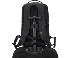 Antivagystinė nešiojamojo kompiuterio kuprinė Pacsafe Vibe 20, 20 l, iki 16", juoda, su RFID apsauga