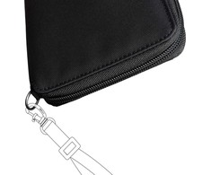 Pacsafe RFID saugi nuo vagysčių kelioninė piniginė, juoda - PRF11055100