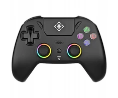 „Pad Deltaco PS5“ belaidis RGB „Hall-Effect“ valdiklis, juodas