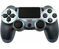 „GameBox P4“ universalus „Bluetooth“ valdiklis, skirtas „Play Station 4“ ir „3“ / kompiuteriui / televizoriui / TV priedėliui, mėlynas perlas