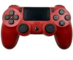 „GameBox P4“ universalus „Bluetooth“ valdiklis, skirtas „PlayStation 4“ ir „3“ / / kompiuteriui / televizoriui / televizoriaus priedėliui, raudonas