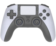 GameBox P5 Analogs Bezvadu Spēļu Kontrolieris PS5 - Play Station 5 Dual Vibrācijas 6-Axis Balts