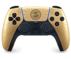 „Sony PlayStation 5 DualSense“ belaidis valdiklis, riboto leidimo – „007 First Light™ Gold“