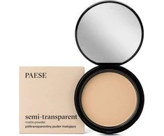PAESE Skaidri Kompaktinė Pudra "Matte Powder Semitransparent" 9g Spalva 5a