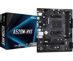 Pagrindinė plokštė ASROCK AMD A520 / SAM4 / MicroATX / 1xPCI-Express 3.0 1x / 1xPCI-Express 3.0 16x / 1xM.2 / Memory DDR4 / Atminties lizdai 2 / 1x15pin D-sub / 1xHDMI / 2xAudio-In / 1xAudio-Out / 2xUSB 2.0 / 4xUSB 3.2 / 1xPS/2 / 1xRJ45