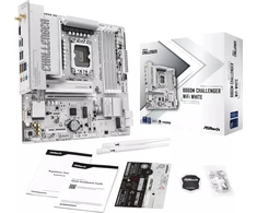 Pagrindinė plokštė ASRock B860M CHALLENGER WIFI Baltas motherboard