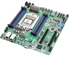 ASRock pagrindinė plokštė ASRock pagrindinė plokštė SIENAD8UD3 mikro-ATX lizdas SP6 vienas