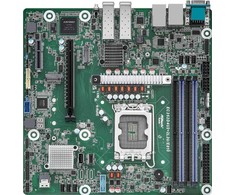 Pagrindinė plokštė ASRock Mainboard EC262D4U2-2L2Q/E810 micro-ATX gniazdo 1700 DDR5-only Single