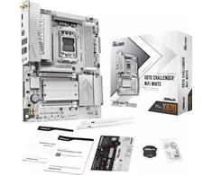 Asrock X870 CHALLENGER WIFI Baltas motherboard