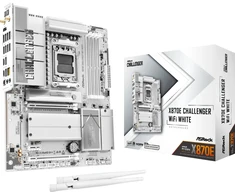 Pagrindinė plokštė ASRock X870E Challenger WiFi Baltas AM5 ATX HDMI/USB-C D