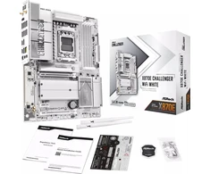 Pagrindinė plokštė ASRock X870E Challenger WiFi Baltas AM5 ATX HDMI/USB-C D