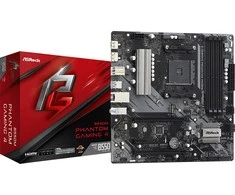 Pagrindinė plokštė ASROCK AMD B550 / SAM4 / MicroATX / 1xPCI-Express 3.0 1x / 1xPCI-Express 3.0 4x|2xM.2 / 1xPCI-Express 4.0 16x / Memory DDR4 / Atminties lizdai 4 / 1xHDMI / 1xDisplayPort / 2xAudio-In / 1xAudio-Out / 2xUSB 2.0 / 4xUSB 3.2 / 1xPS/2 / 1xRJ45