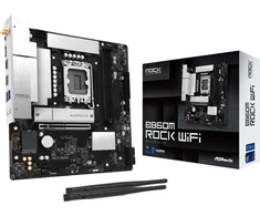 Pagrindinė plokštė Asrock B860M Rock WiFi Intel B860 LGA 1851 (Socket V1) micro ATX