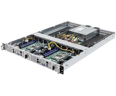 ASRock Barebone serveris 1U vieno lizdo AM5 1U2N2G-AM5/2T