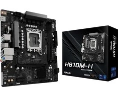 Asrock H810M-H Intel H810 LGA 1851 (Socket V1) micro ATX pagrindinė plokštė