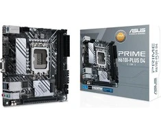 Pagrindinė plokštė Asus | PRIME H610I-PLUS D4-CSM | Procesorių šeima Intel | Procesoriaus lizdas LGA1700 | DDR4 DIMM | Atminties lizdai 2 | Palaikomos standžiojo disko sąsajos SATA, M.2 | SATA jungčių skaičius 4 | Mikroschemų rinkinys Intel H610 | Mini ITX