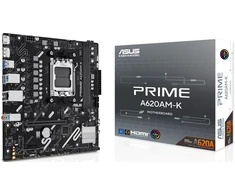 Pagrindinė plokštė ASUS MB Sc AM5 PRIME A620AM-K, 2xDDR5, 1xDP, 1xHDMI, mATX