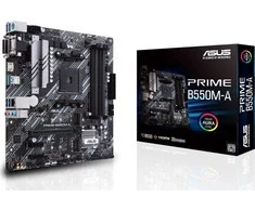 Pagrindinė plokštė ASUS AMD B550 / SAM4 / MicroATX / Memory DDR4 / Atminties lizdai 4 / 2xPCI-Express 3.0 1x / 1xPCI-Express 4.0 16x / 2xM.2 / 1x15pin D-sub / 1xDVI-D / 1xHDMI / 6xUSB 3.2 / 1xPS/2 / 1xRJ45 / 3xAudio port