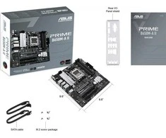 ASUS Prime B650M-A II-CSM, AMD B650 pagrindinė plokštė, AM5 lizdas, DDR5